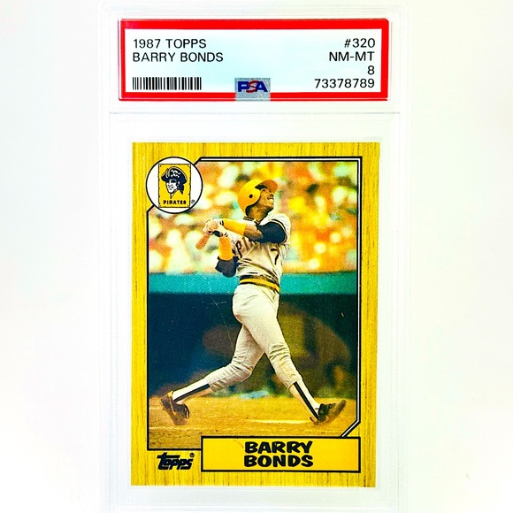Topps Other - 1987 Topps 320 Barry Bonds Rookie